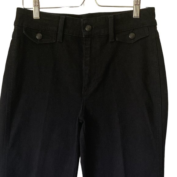 Talbots High Rise Straight Leg Trouser Jean Stretch Denim Sz 6 Inseam  29.5 Inch - Picture 3 of 12